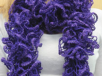 Purple scarf raises funds for epilepsy
