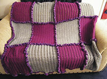 Purple blanket raised funds for epilepsy