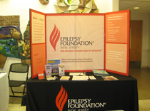 Epilepsy Foundation of New Jersey Booth