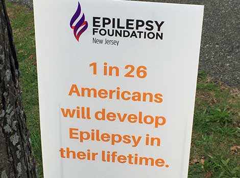 Glow walk for epilepsy in New Jersey