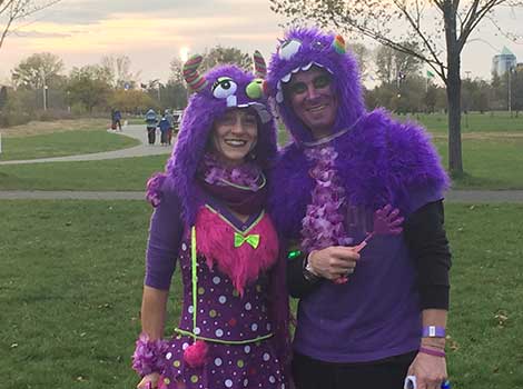 Costumes on Halloween for epilepsy