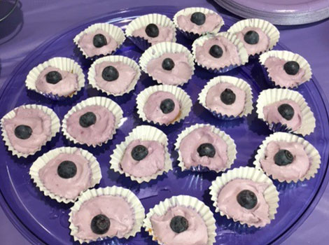 Purple cupcakes to raise epilepsy awareness