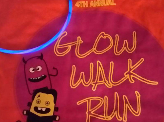 Glow walk run for epilepsy 