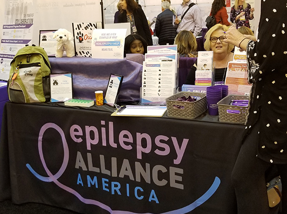The Epilepsy Alliance was present at AES