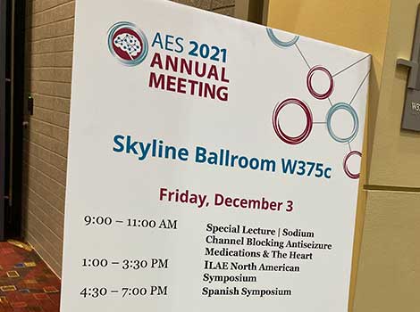 Epilepsy events at AES 2021