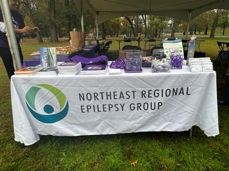 The Northeast Regional Epilepsy Group was an epilepsy sponsor 