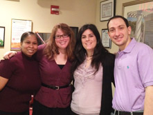Our Manhattan office staff on Epilepsy Day!