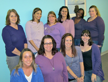 Our White Plains office went Purple for Epilepsy Awareness