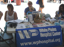 Dr. Olga Laban-Grant at the Epilepsy Program-White Plains Hospital Center Stand