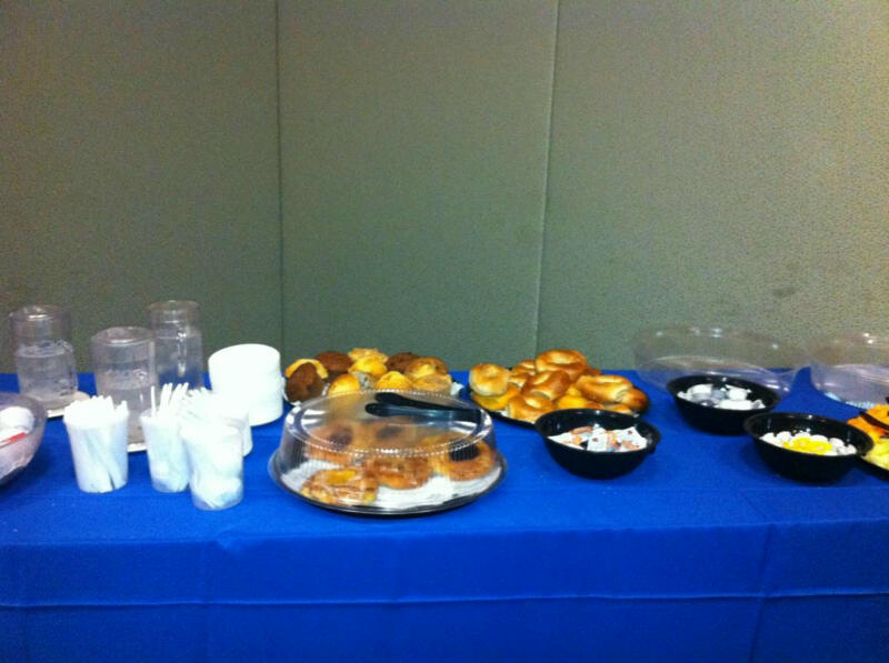Breakfast included at our conference
