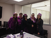 Staff raise Epilepsy and seizure awareness in Hackensack, NJ