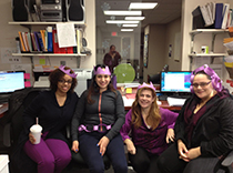 Our epilepsy center at Hackensack, NJ went all purple