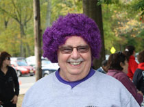 Purple Wig for our epilepsy team