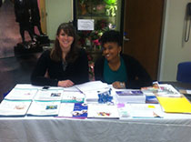 Epilepsy information booth at White Plains, NY