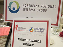 The Northeast Regional Epilepsy Group sponsored the epilepsy awards ceremony